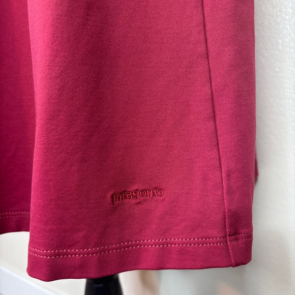 Patagonia Bandha Maroon Dress Size Large - Picture 4 of 8